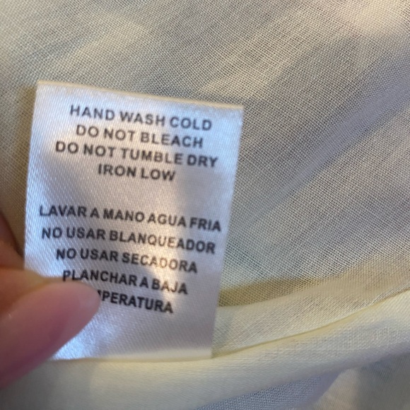 Hyacinth House Tuckernuck Midi Dress Red Floral Print Puff Sleeves Small NWT - Picture 11 of 11